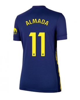 Atletico Madrid Thiago Almada #11 Maglia Gara Trasferta Repliche 2025-26 Donna Maniche Corte